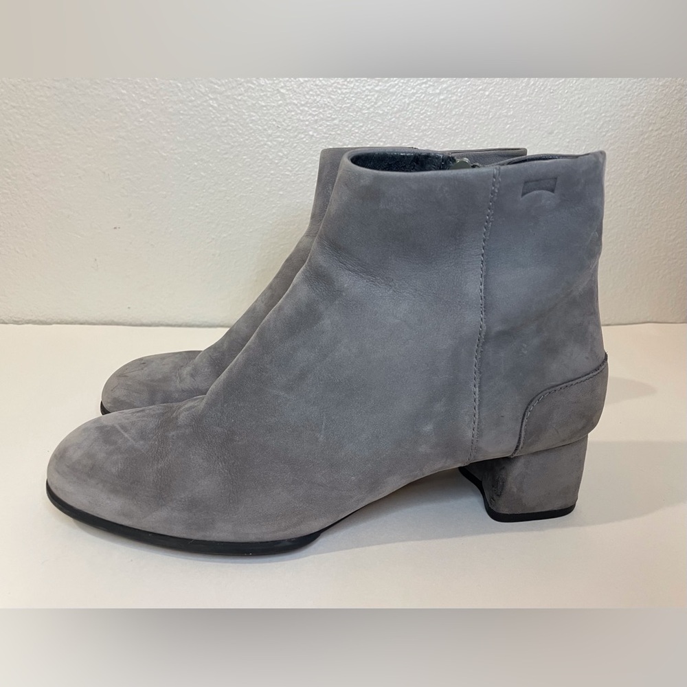 Camper Women’s Katie Grey Ankle Boots Size 9 (40)